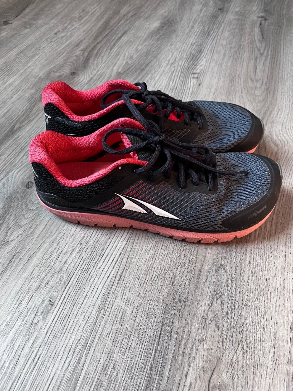 Women's Altra Provision 4.0 Running Training Shoes Black And Pink Size 10